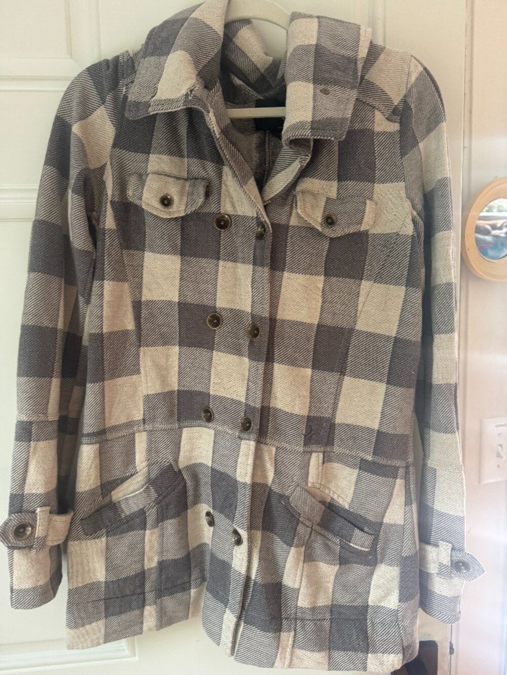 Hurley Women's Flannel Jacket/Bottom Up top
